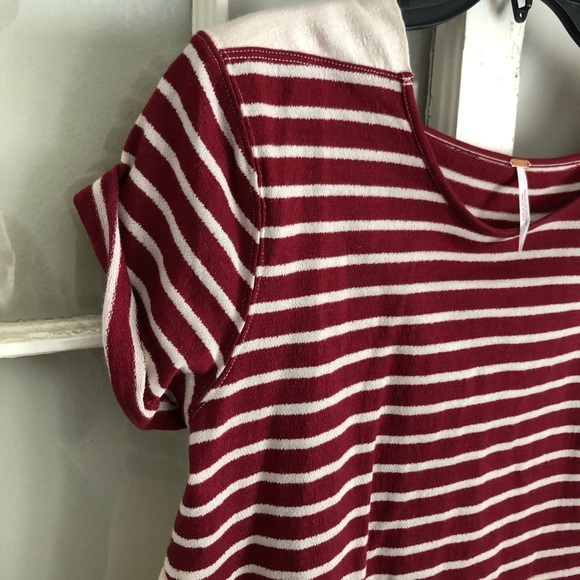 Free People french kiss striped blouse XS - Picture 7 of 8